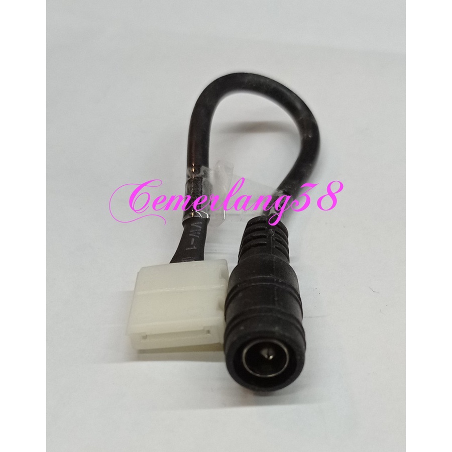 Kabel Jepit Jack DC Female for LED Strip SMD 5050 Single Colour