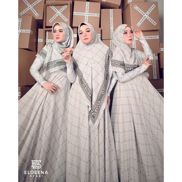 Dress Novitasari Fs Padusi Ramo Ramo by Eldeena syari