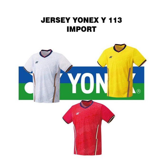 YONEX JERSEY BADMINTON Y 113 IMPORT CHINA NATIONAL TEAM 2022