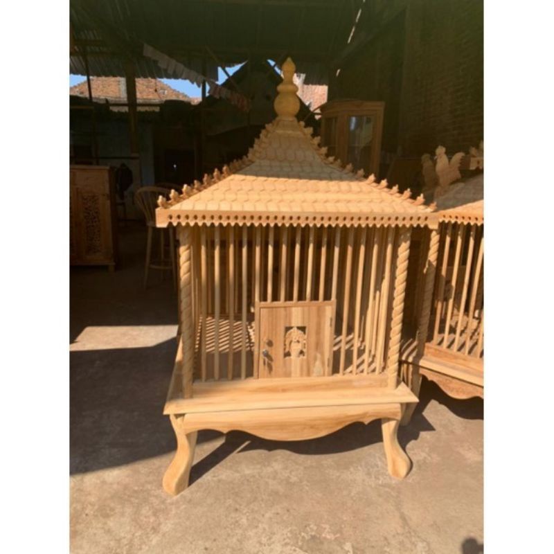 Sangkar / Kandang ayam kayu jati