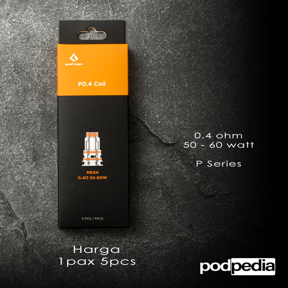 GeekVape P Series Aegis Boost Pro 0.2 0.4 ohm P 0.2 P0.4 Mesh Coil | Obelisk 60 B100 Pro Max