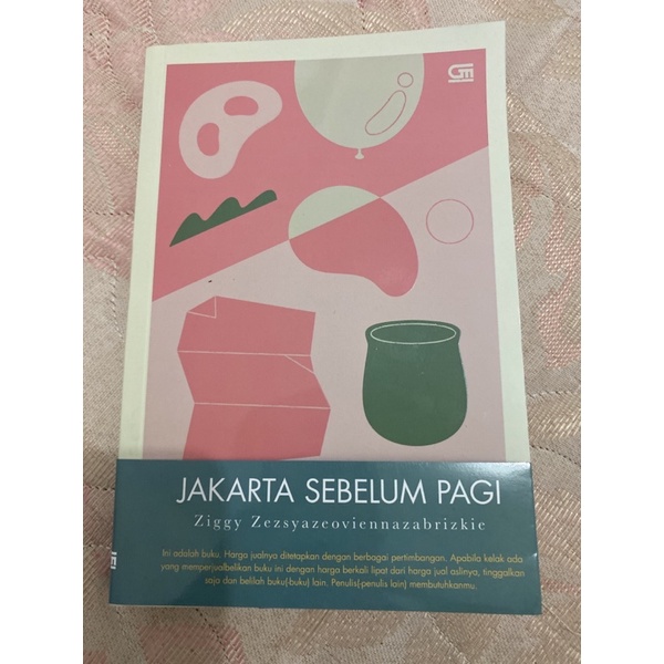 Preloved Jakarta Sebelum Pagi bonus Map PO BOOKED