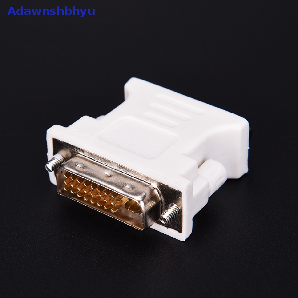 Adhyu Konektor portable hot top dual link DVI-I male Ana24+5Ke VGA female (15-pin) adapter ID