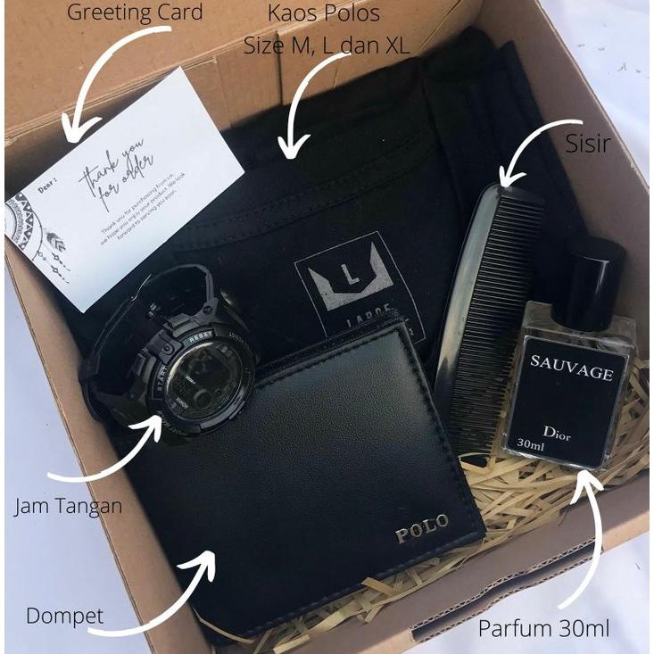 

[BAYAR DITEMPAT] [KAOS POLOS] KADO UNTUK COWOK/ KADO PACAR/KADO COWOK/GIFT BOX COWOK/HAMPERS COWOK/HADIAH ULANG TAHUN COWOK