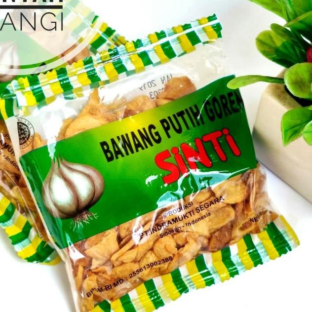 

❅ SINTI Bawang Putih Goreng 50gr Bawang Putih Siap Saji Bawang Putih Merk SINTI ㆅ