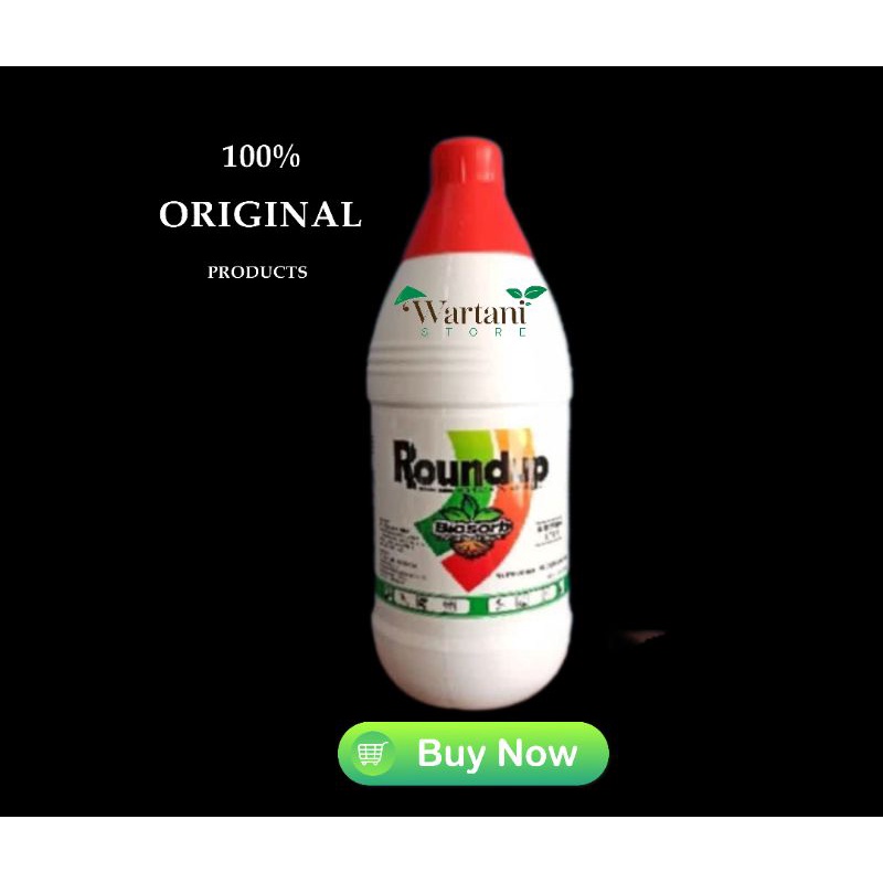Roundup 1L- Pupuk Cair- Pembasmi Rumput Liar