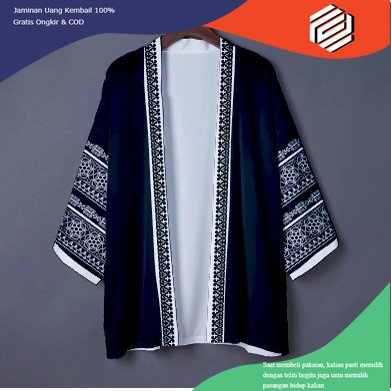 baju KIMONO HARAJUKU ORIGINAL ACE INDONESIA MOTIF  BATIK kimono jepang