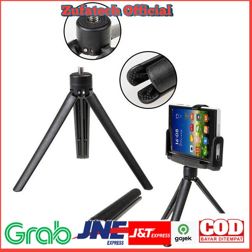 Universal Mini Tripod Stand - Black