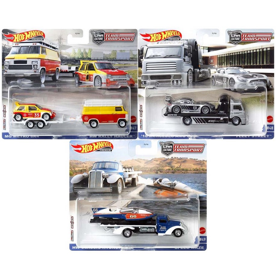 Hot Wheels Team Transport Mix S 2022 SET isi 3