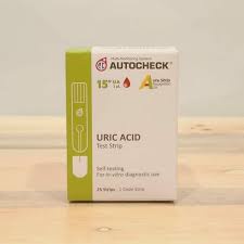 Strip Autocheck Asam Urat / Strip Uric Acid Autocheck isi 25 Pcs