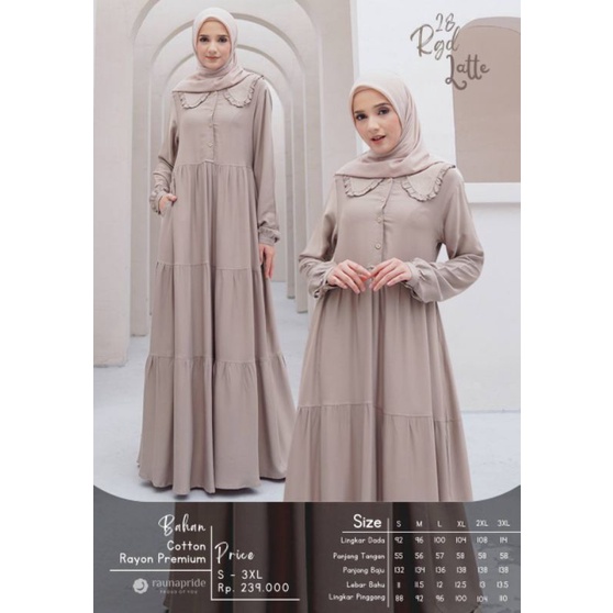 GAMIS RAUNA RGD 28 LATTE