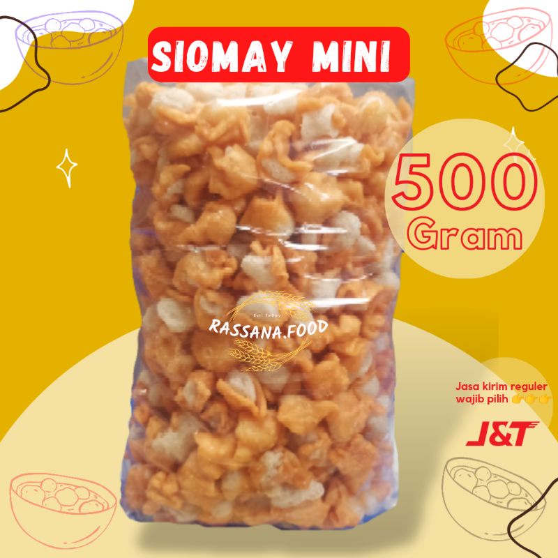 

500gr Siomay mini kering Toping Baso Aci