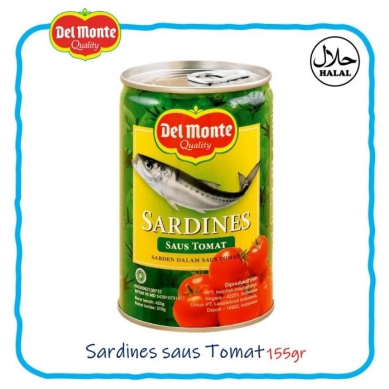 DELMONTE Sardines Sauce 155gr