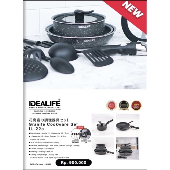 granite cookware set