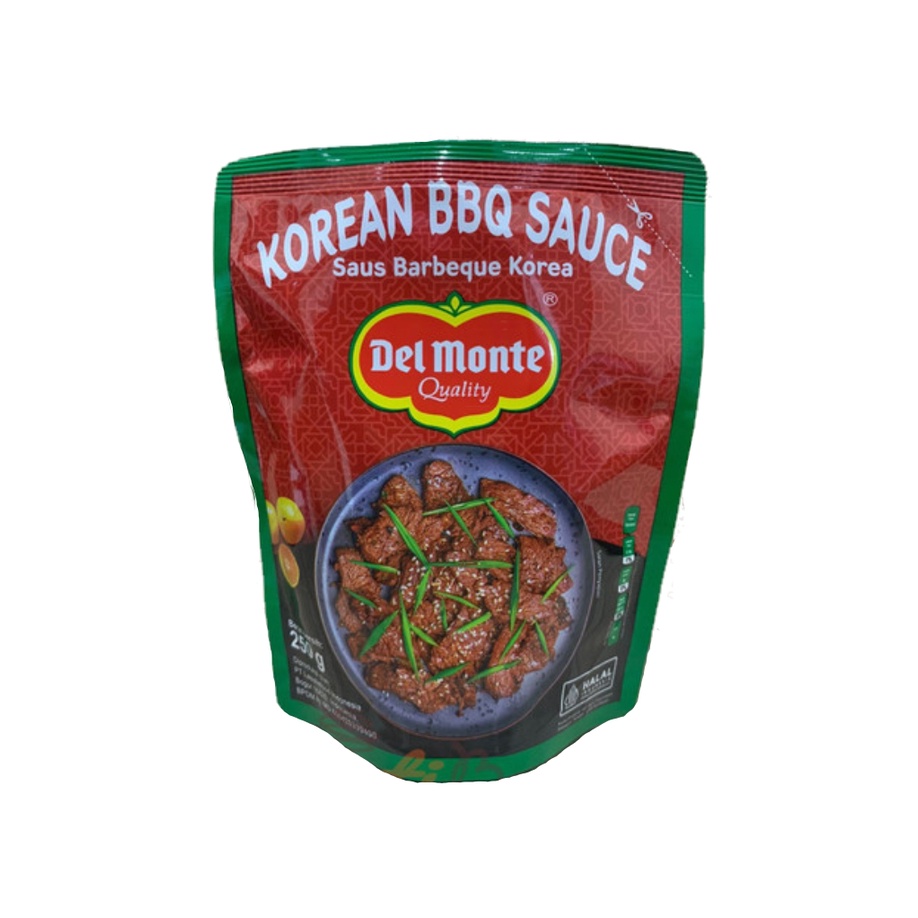 Delmonte Korean Bbq Sauce Pouch 250 gr