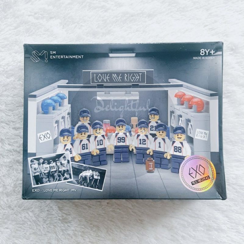 (READY STOCK) EXO LEGO FIGURE OX BLOCK SALE LOVE ME RIGHT EXORDIUM