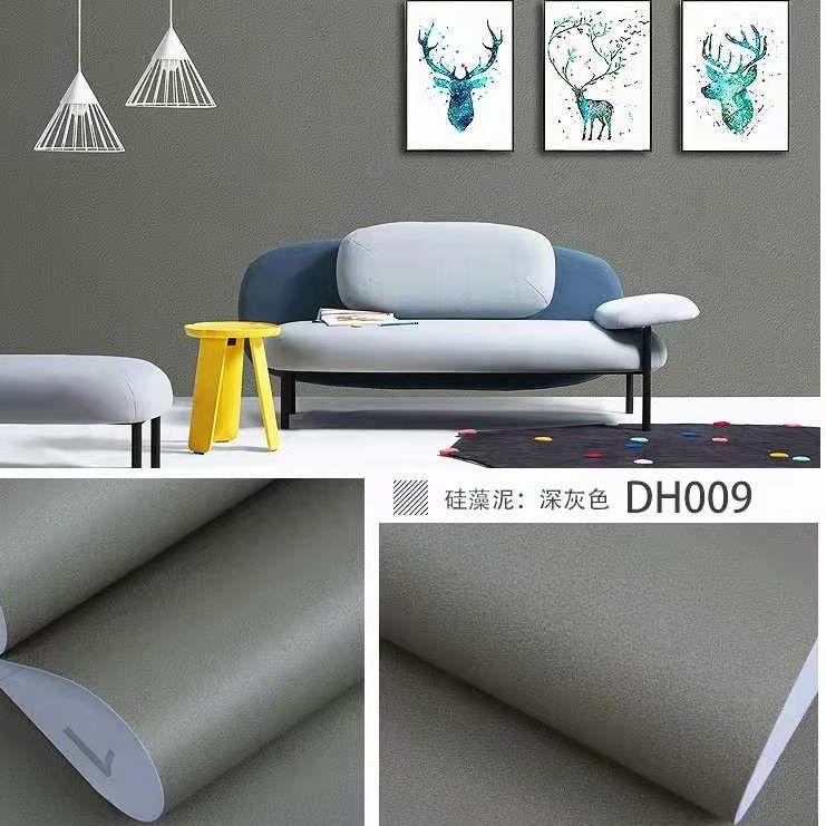 KLB.21De22ν ◦  WALPAPER STIKER DINDING MOTIF ABU TUA POLOS