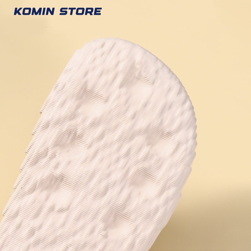 KOMIN Adilette-Sandal Wanita Sendal Rumah Pasangan Sandal Selop Karet EVA Flip Flop Tangga Non-Slip Kamar Mandi Sandal Dan Sandal Musim Panas SIZE 36-44