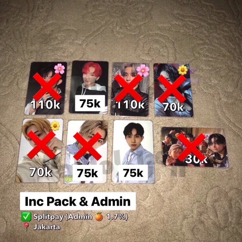 WTS LD M2U PWS MDO Enhypen R1 Jungwon Heesung