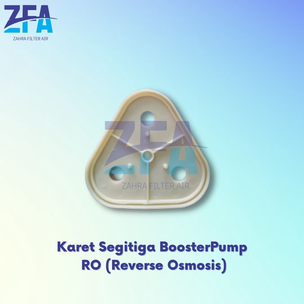 Karet Segitiga Booster Pump RO (Reverse Osmosis)
