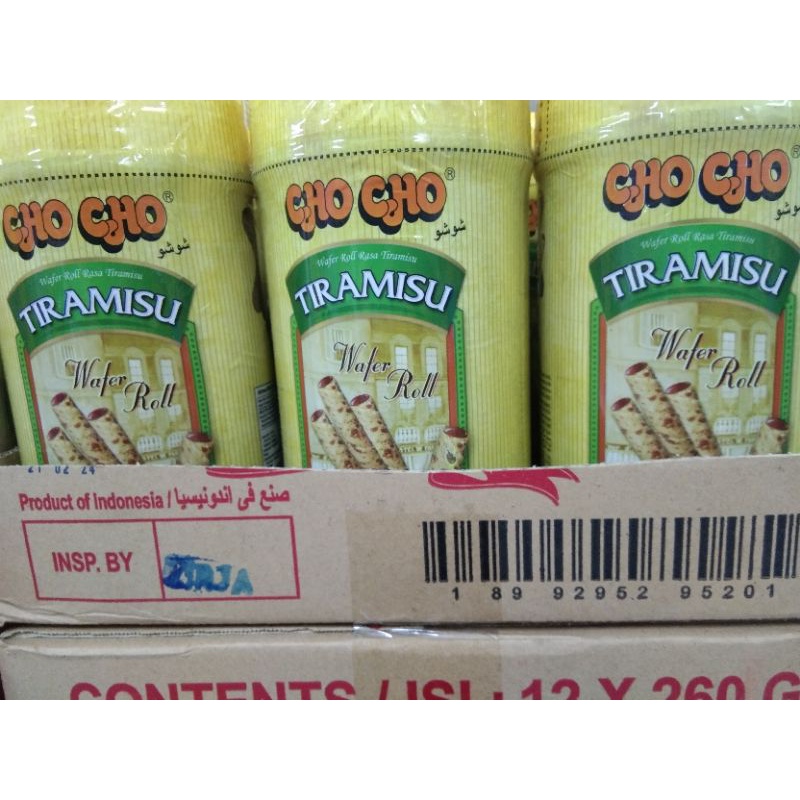 

chocho wafer stick tiramisu