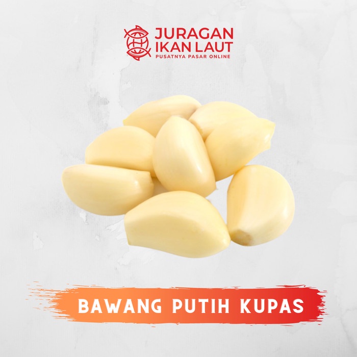 

Bawang Putih Kupas Berkualitas - 250 Gram