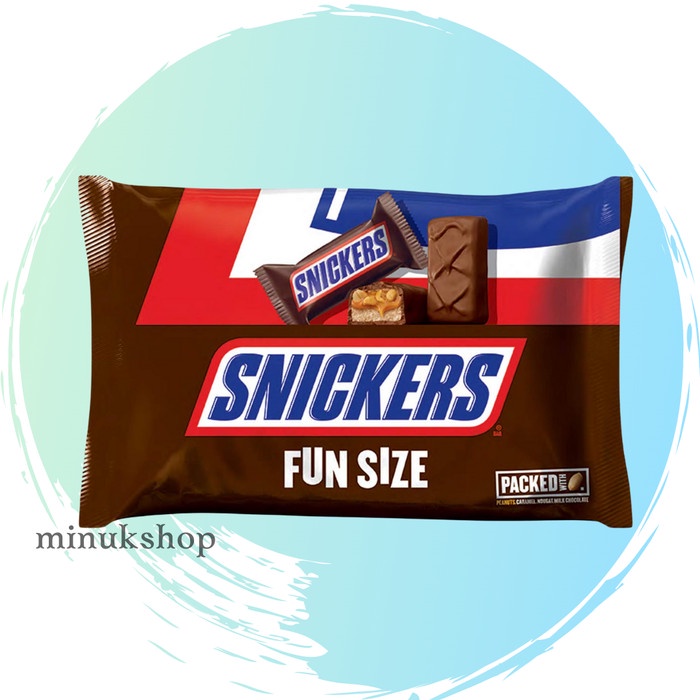 

Widyatmogrosir - Snickers Fun Size Chocolate Candy Bars 10.59 Oz Snack Import