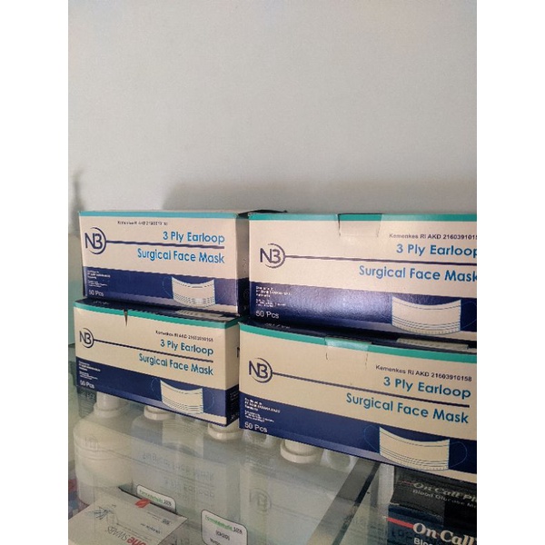 3PLY MASKER EARLOOP N3 SURGICAL FACE MASK EARLOOP N3