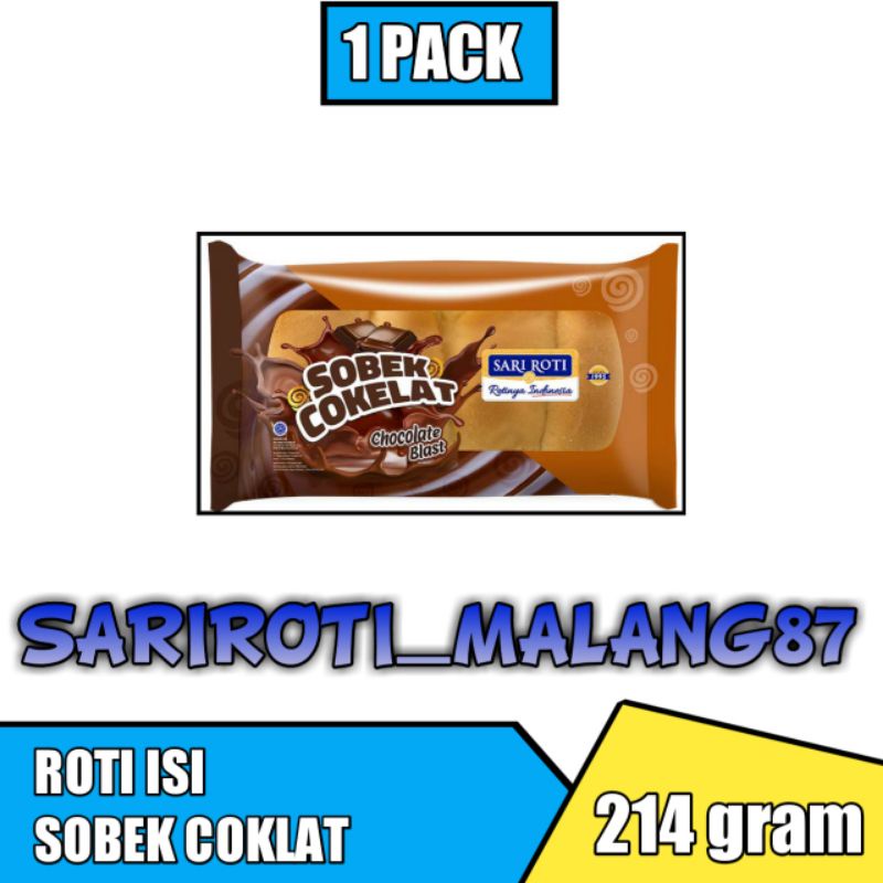 sari roti sobek coklat