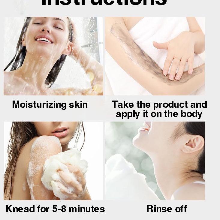 [KODE PRODUK 09IHI7947] Sabun Pemutih Badan Sabun Cair Pemutih Badan 250ml Sabun Mandi Lumpur Vulkan