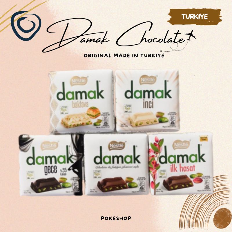 

Coklat Turki Nestle Damak Halal 100 ASLI Turki