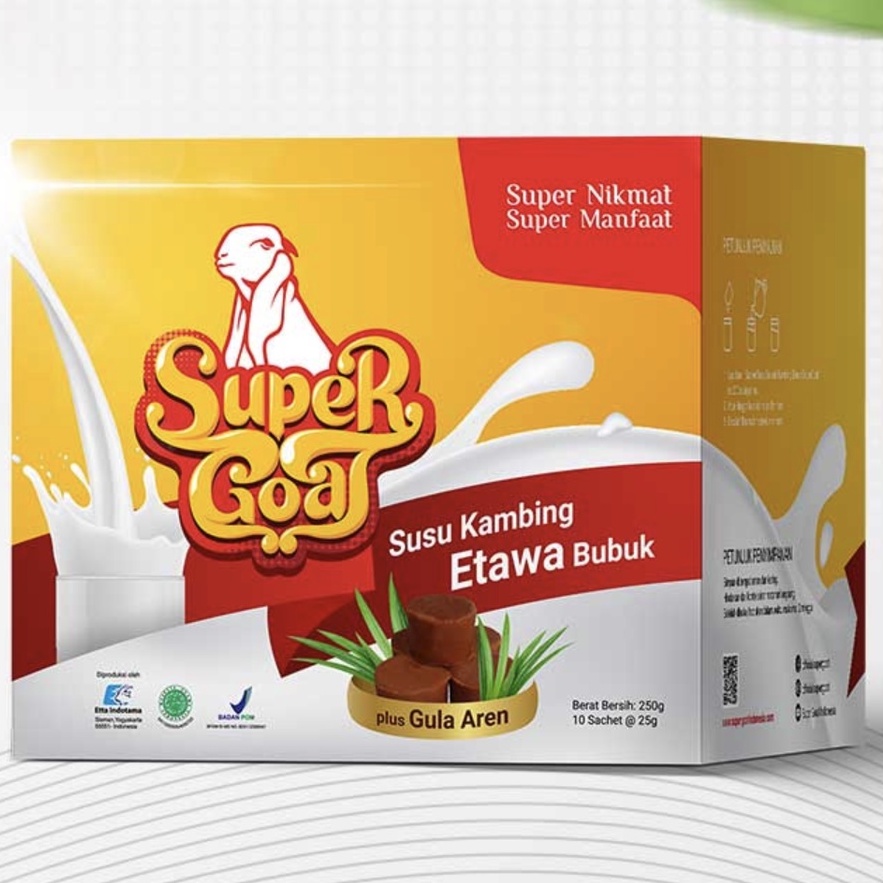 

Susu Kambing Etawa Gula Aren Supergoat