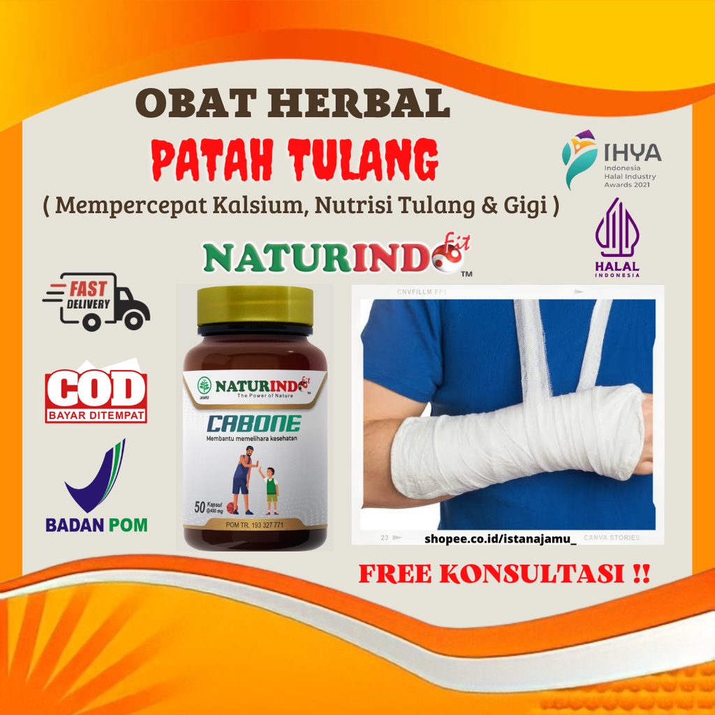 Obat Patah Tulang dan Retak Suplemen Peninggi Badan Obat Sakit Gigi Berlubang Ampuh Gusi Bengkak Gig