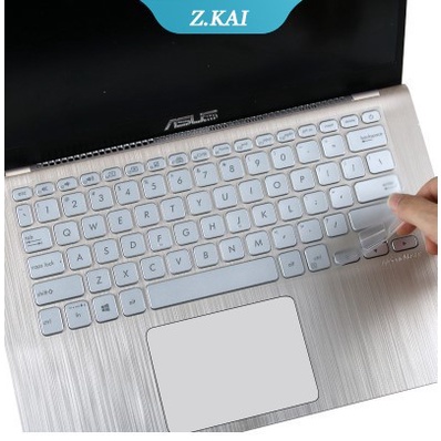 Asus VivoBook S14 X409MA X409JB X409JP X409UA X409U X409JA X409FJ X409FL S4300UN8550 Sarung Pelindung keyboard Kulit Anti Air 14tpu Transparan Cover keyboard Komputer Debu [ZK]