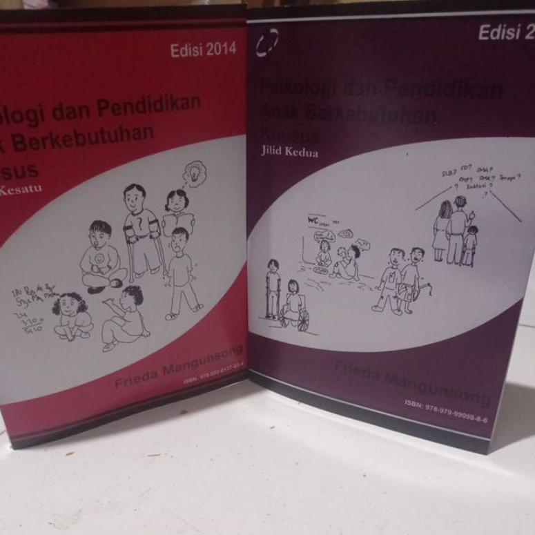 [UZS.11De22ᴼ] Psikologi dan Pendidikan Anak Berkebutuhan Khusus jilid 1 kesatu dan jilid 2 kedua by 