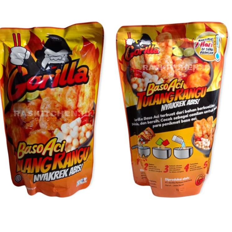 

⇐ Baso Aci Gorilla Gledek Pedas Gila Tulang Rangu - BOCI Bakso Aci Gorilla Gledek Mie Ramen Gorilla ノ