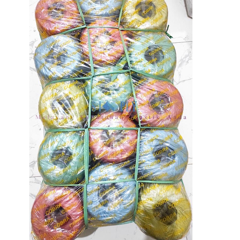 

Pasti Laris COBRA - Tali Rafia Warna 1 Kg / Roll RT4...