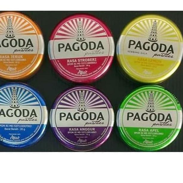 

ㆃ PERMEN PAGODA PASTILLES 20 G