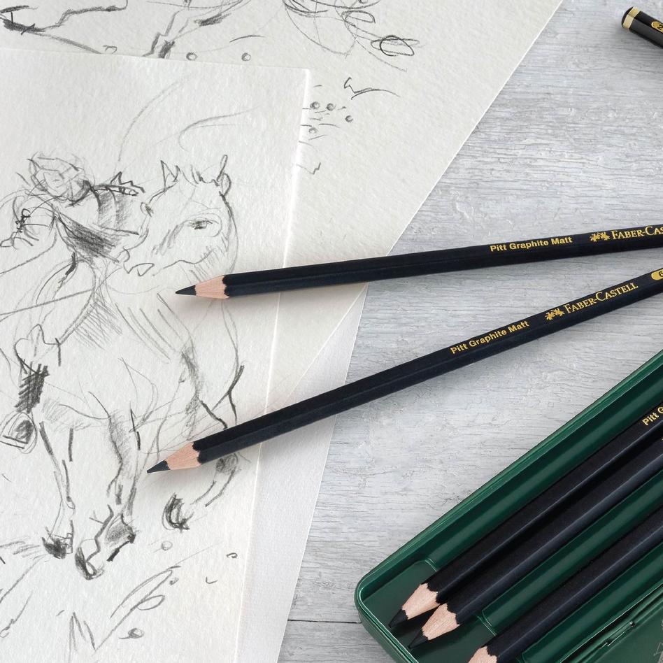 

D94» Faber-Castell Pitt Graphite Matt Pensil Satuan TERBAIK