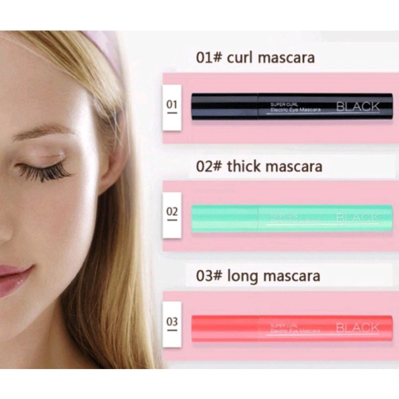 LAMEILA MASCARA 772 Electric Eye brush mascara berkualitas