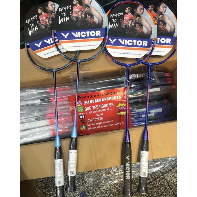 RAKET BADMINTON VICTOR THRUSTER K HMR (4U & 5U) ORIGINAL