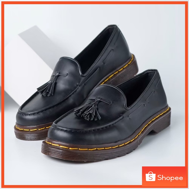 Sepatu Loafers Pria Docmart Dokmar Kulit Formal Casual Loafer Kasual Kantor Kerja Kuliah - Cleve