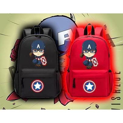 TAS SEKOLAH ANAK-ANAK TERBARU RANSEL ANAK TK,SD&amp;SMP ANAK LAKI-LAKI/TAS SEKOLAH CAPTAIN AMERICA