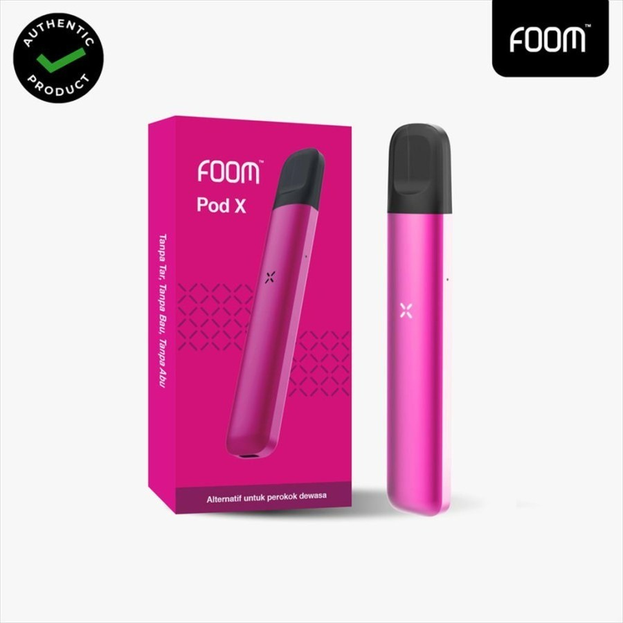 POD FOOM POD X NEW EDITION HOT PINK FOOM X POD KIT NEW EDITION POD KIT