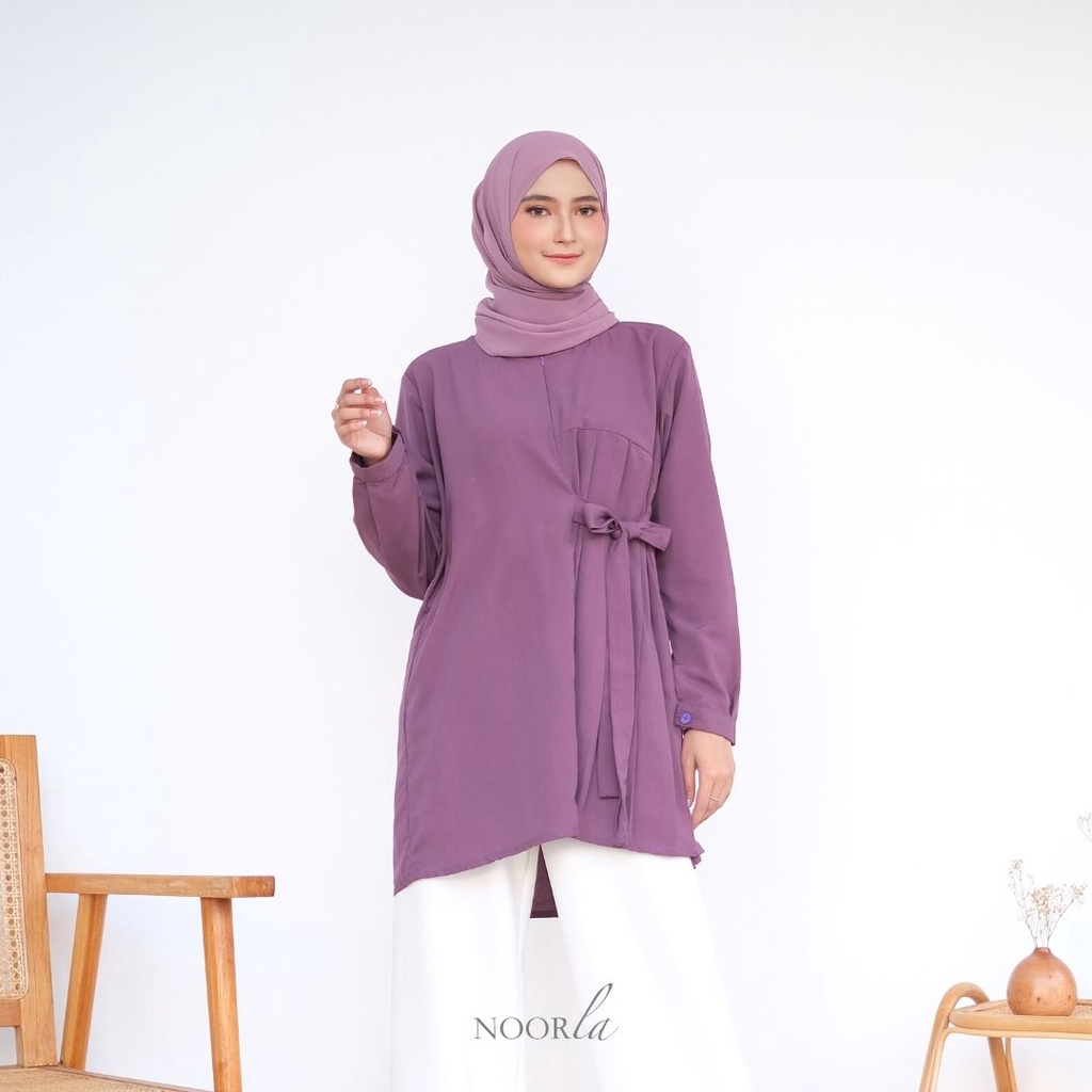 NOORLA - THARA BLOUSE SATU SET HIJAB / ATASAN / SHIRT