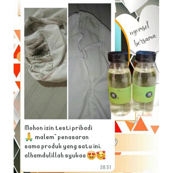 cairan pembersih jamur pakaian / cairan ajaib // penghilang jamur pakaian
