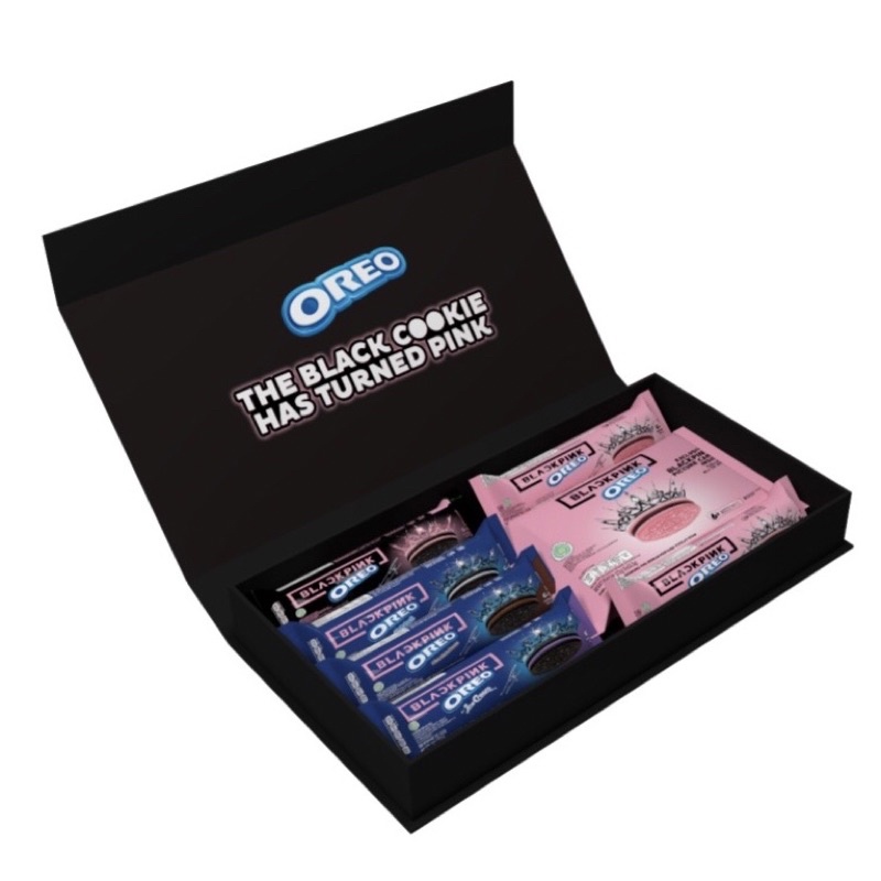 LIMITED EDITION OREO X BLACKPINK COOKIE EXCLUSIVE COLLECTIBLE BOX 12.12 EDITION JISOO JENNIE ROSE LI