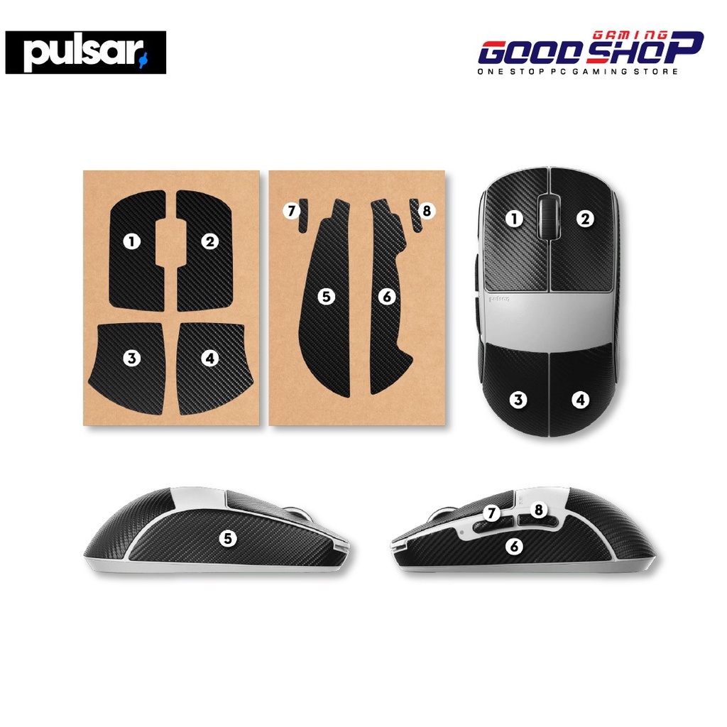 Pulsar Grip Tape for X2 Mini Gaming Mouse