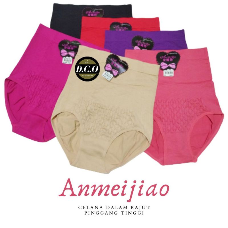 ANMEIJIAO | Celana Dalam Korset Wanita Rajut / CD Korset Wanita Rajut