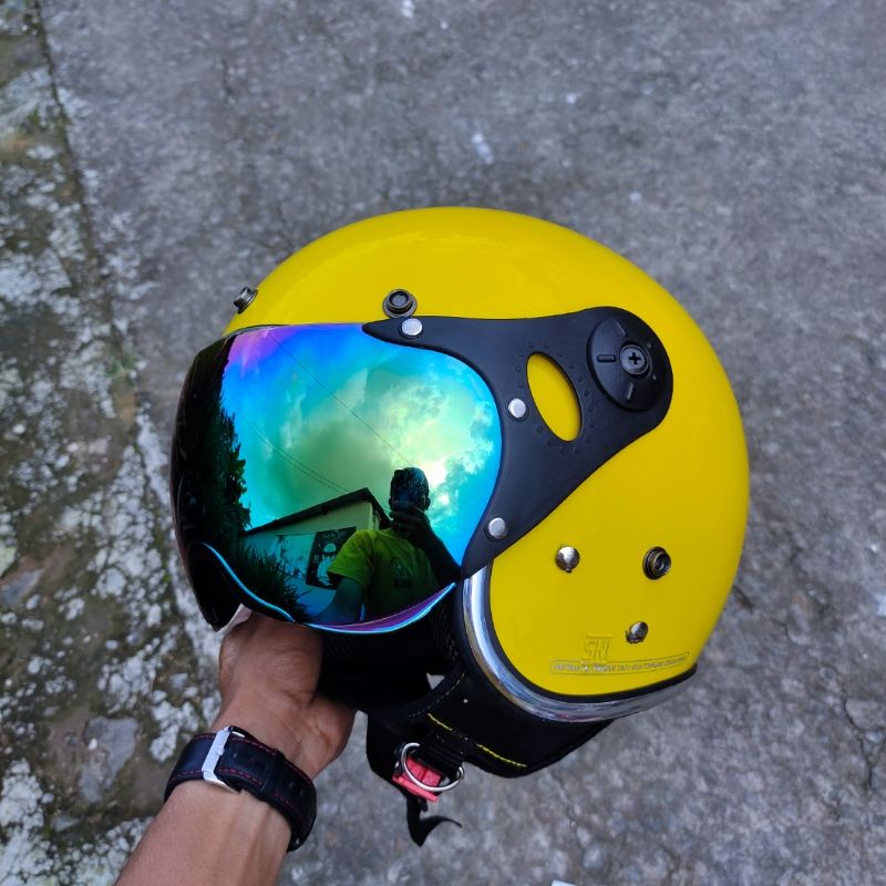 HELM PILOT ITALY KLASIK RETRO